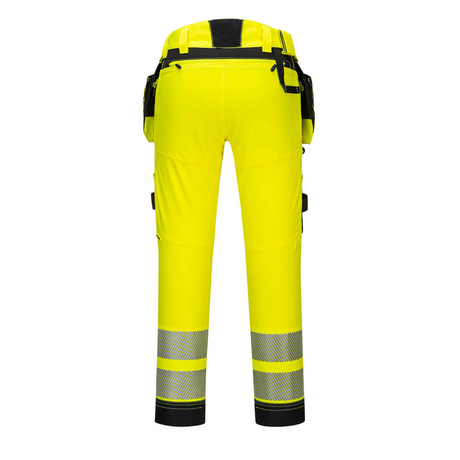 Portwest DX4 Hi-Vis Werkbroek met Knie-Holsterzakken