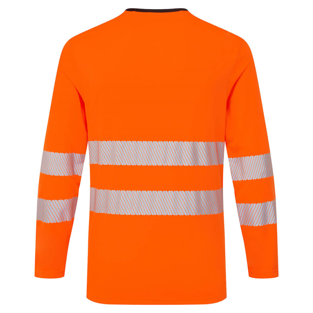 Portwest DX4 Long Sleeve Hi-Vis T-shirt