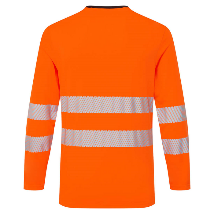 Portwest DX4 Long Sleeve Hi-Vis T-shirt