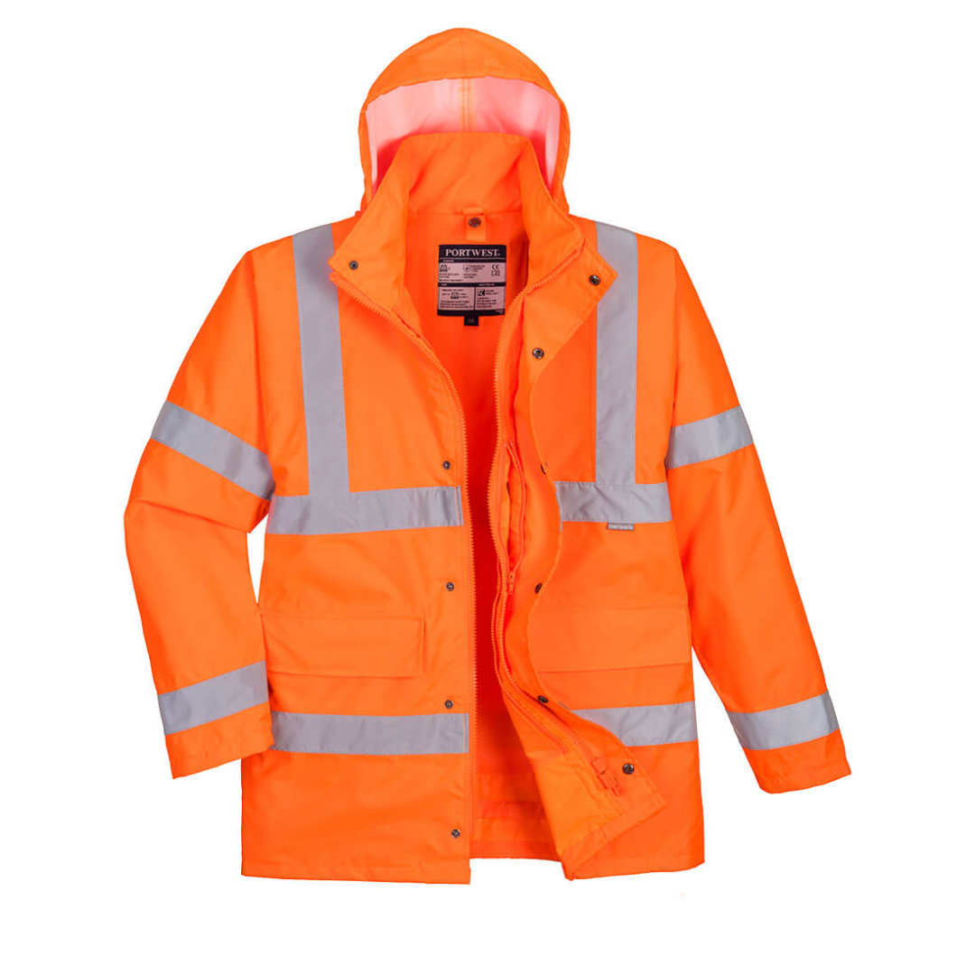 Portwest Hi-Vis 4-in-1 Verkeersjack RIS