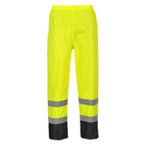 Portwest Hi-Vis Klassieke Tweekleuren Regenbroek