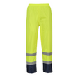Portwest Hi-Vis Klassieke Tweekleuren Regenbroek