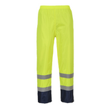 Portwest Hi-Vis Klassieke Tweekleuren Regenbroek