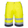 Portwest Hi-Vis Polykatoen Korte Broek