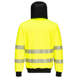 Portwest Hi-Vis Zip Front Hoodie