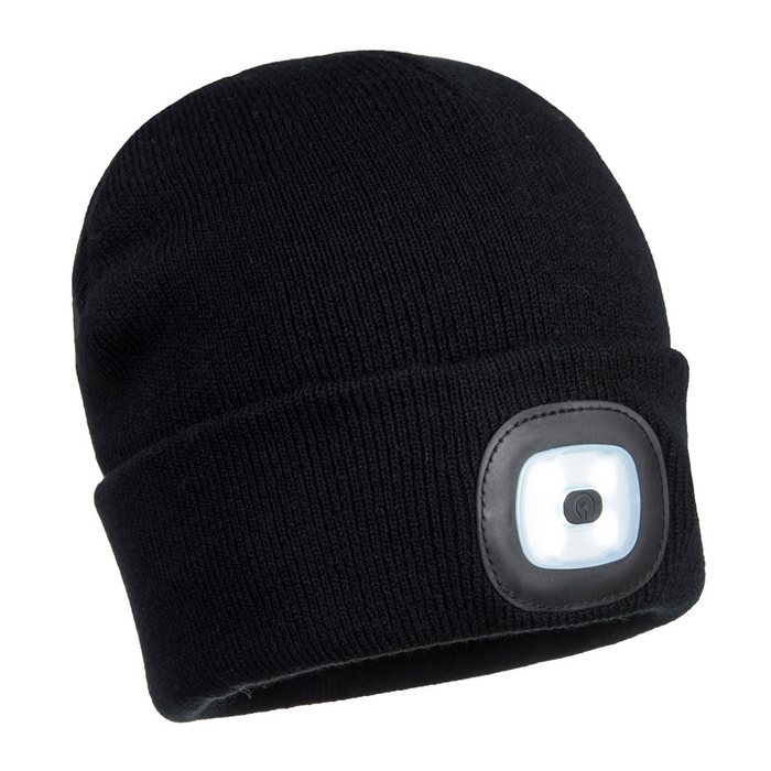 Portwest Oplaadbare Dubbele LED Beanie