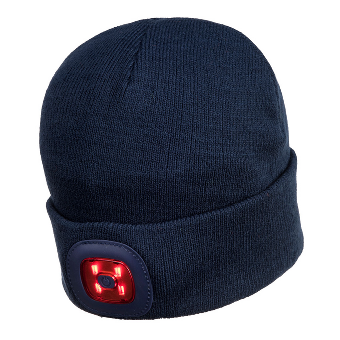 Portwest Oplaadbare Dubbele LED Beanie