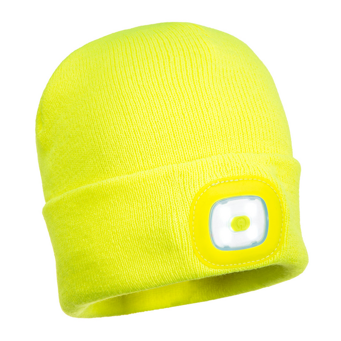 Portwest Oplaadbare Dubbele LED Beanie