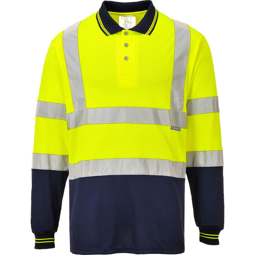 Portwest Polo met Lange Mouwen
