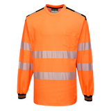 Portwest PW3 Hi-vis T-shirt met lange mouwen