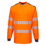 Portwest PW3 Hi-vis T-shirt met lange mouwen