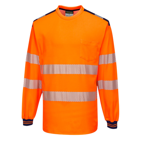 Portwest PW3 Hi-vis T-shirt met lange mouwen