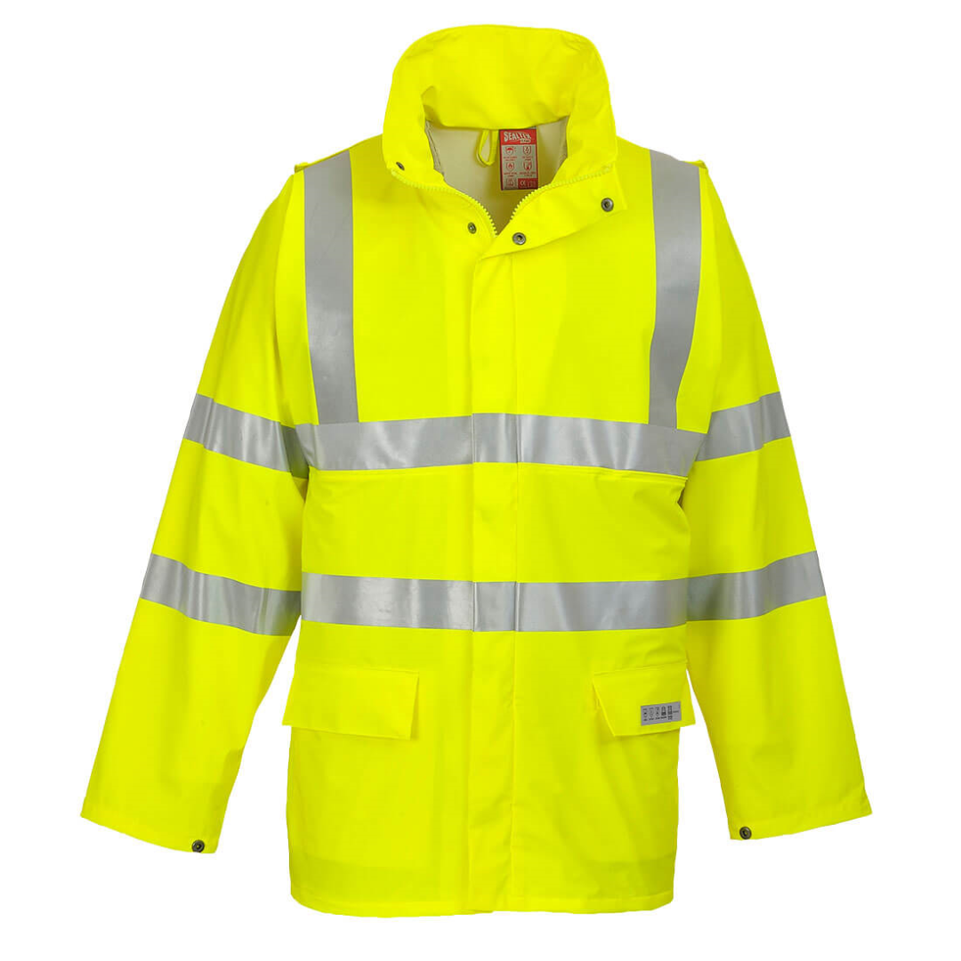 Portwest Sealtex Flame Hi-Vis Regenjas