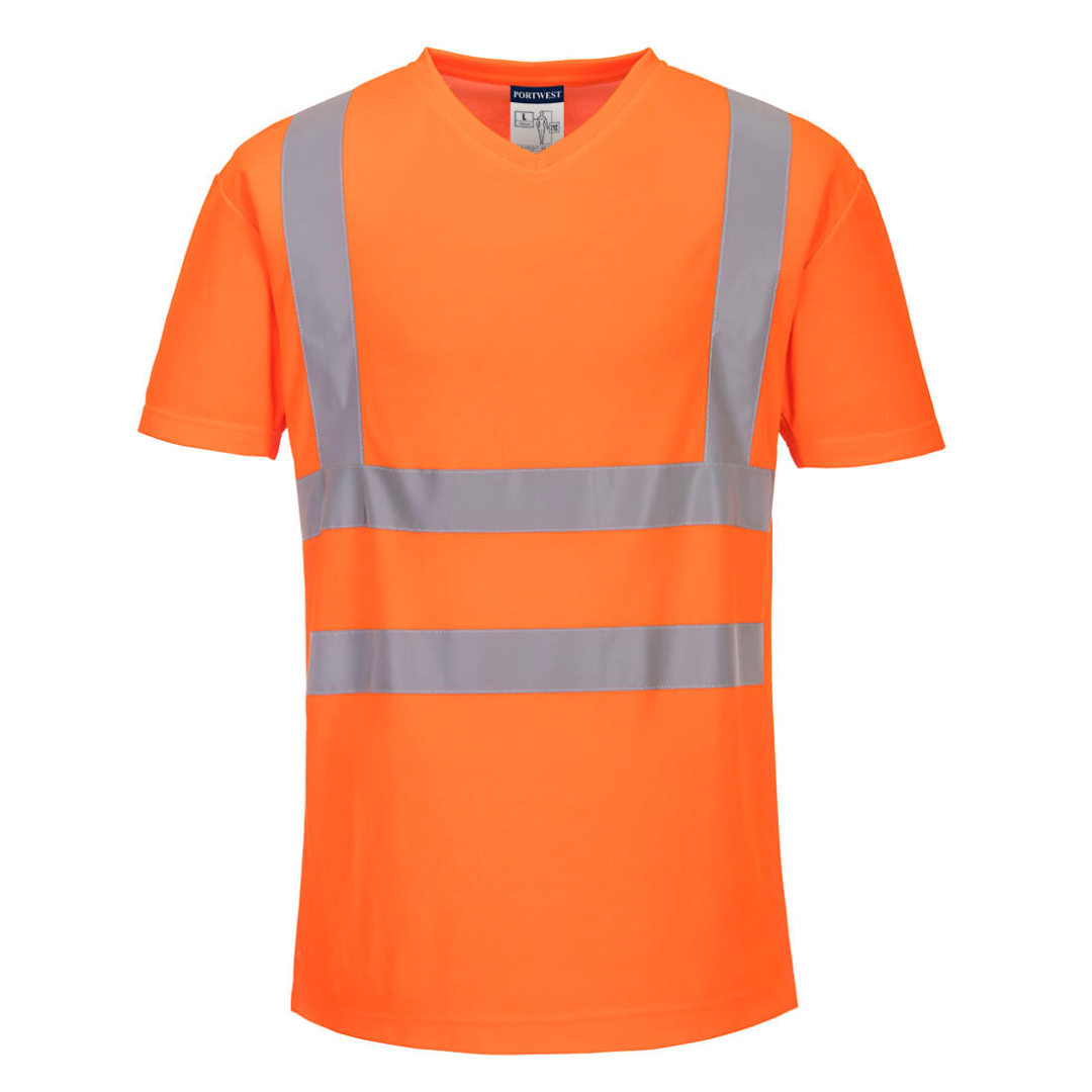 Portwest T-shirt met Mesh en V-hals