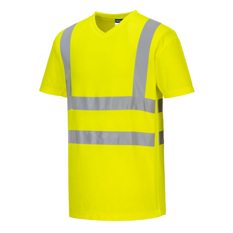 Portwest T-shirt met Mesh en V-hals