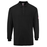 Portwest Vlamvertragende Antistatische Lange Mouw Polo Shirt