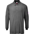 Portwest Vlamvertragende Antistatische Lange Mouw Polo Shirt