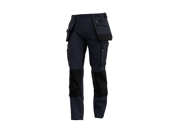 Safety Jogger Alkes Stretch Werkbroek met Knie-Holsterzakken