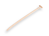 Schopsteel 110 cm essen gebogen, gewaxt.