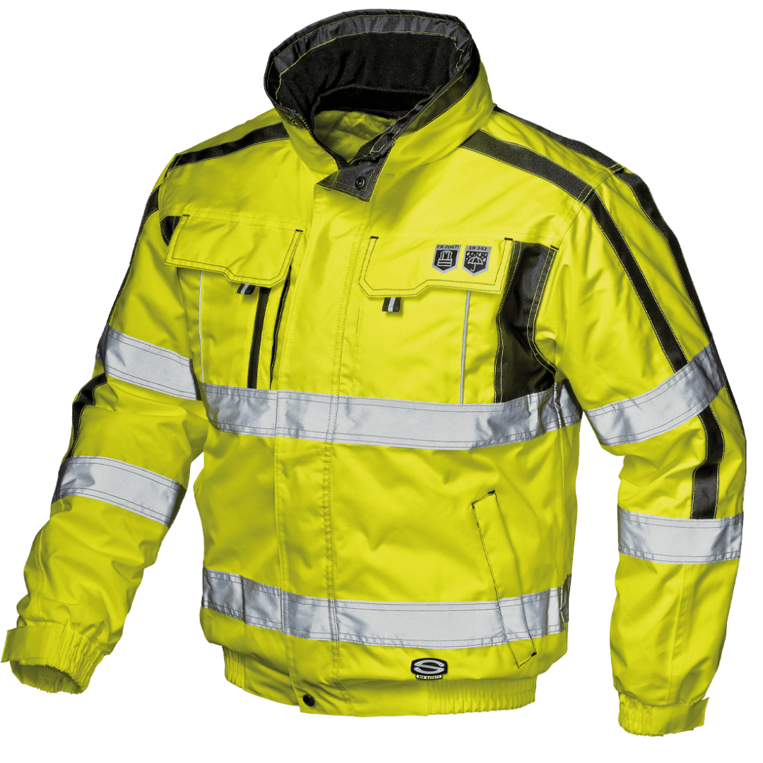 SIR Contender HI-VIS Winterjas met Bodywarmer Voering