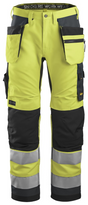 Snickers AllroundWork, High-Vis Werkbroek+ met Holsterzakken, Klasse 2