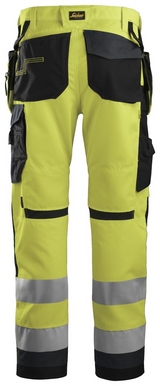 Snickers AllroundWork, High-Vis Werkbroek+ met Holsterzakken, Klasse 2