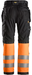 Snickers AllroundWork Klasse 1 High-Vis Werkbroek met Knie- Holsterzakken