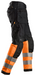 Snickers AllroundWork Klasse 1 High-Vis Werkbroek met Knie- Holsterzakken