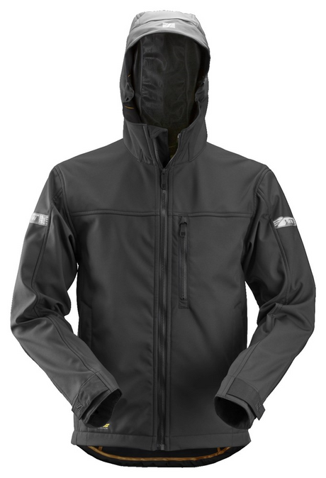 Snickers AllroundWork Softshell Jack met Capuchon