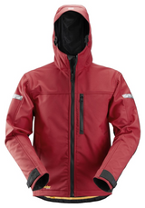 Snickers AllroundWork Softshell Jack met Capuchon