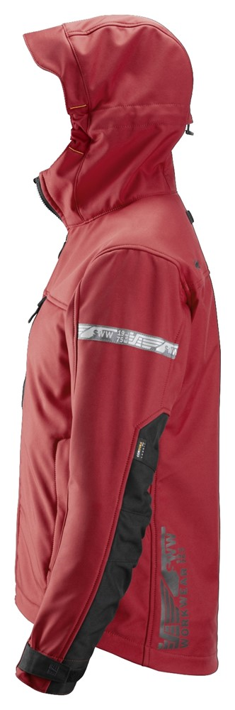 Snickers AllroundWork Softshell Jack met Capuchon