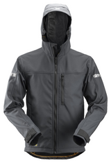 Snickers AllroundWork Softshell Jack met Capuchon