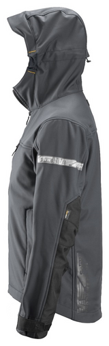 Snickers AllroundWork Softshell Jack met Capuchon