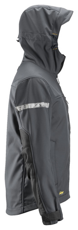 Snickers AllroundWork Softshell Jack met Capuchon