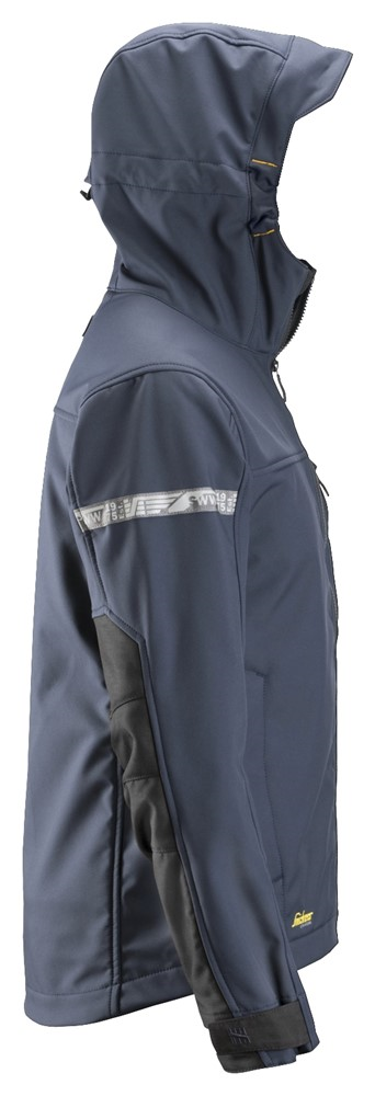Snickers AllroundWork Softshell Jack met Capuchon