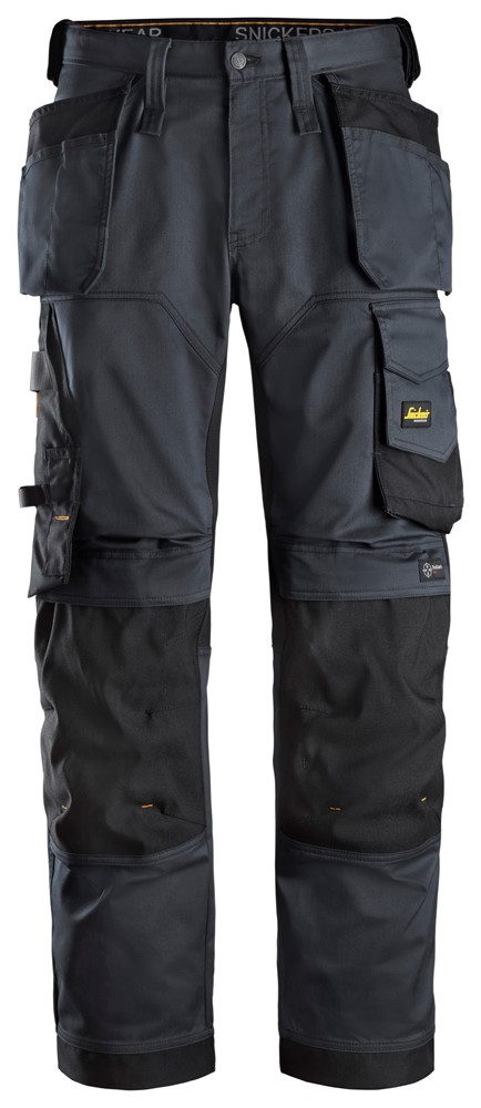 Snickers AllroundWork Stretch Loose fit Werkbroek met Holsterzakken