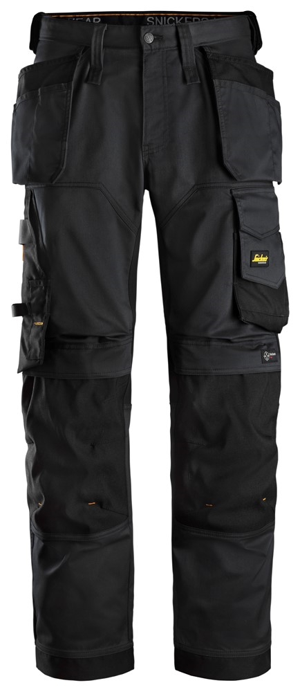 Snickers AllroundWork Stretch Loose fit Werkbroek met Holsterzakken