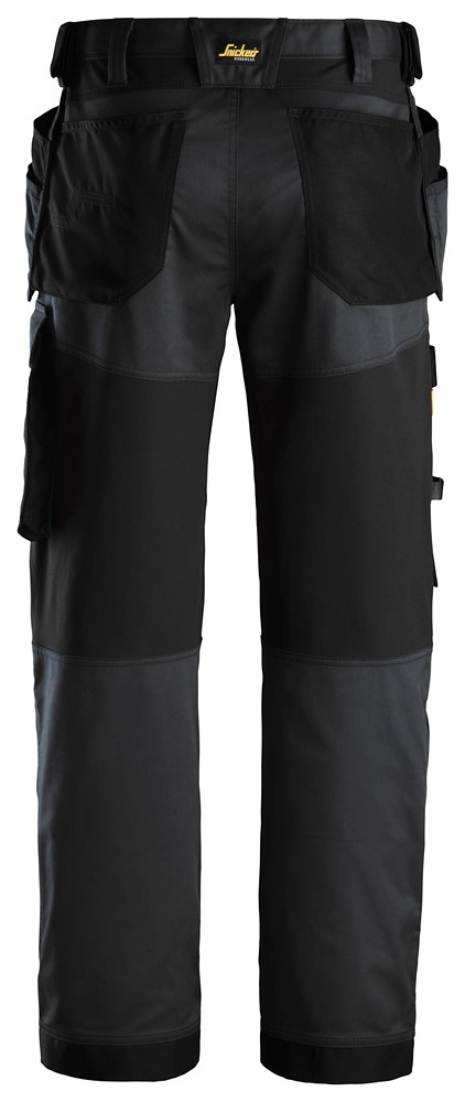 Snickers AllroundWork Stretch Loose fit Werkbroek met Holsterzakken