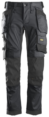 Snickers AllroundWork Stretch Werkbroek met Knie-Holsterzakken