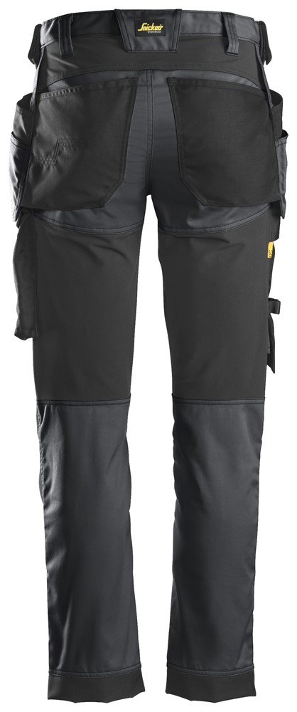 Snickers AllroundWork Stretch Werkbroek met Knie-Holsterzakken