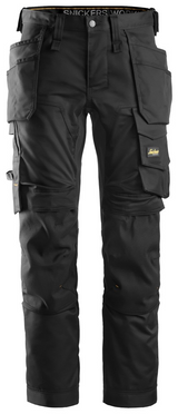 Snickers AllroundWork Stretch Werkbroek met Knie-Holsterzakken
