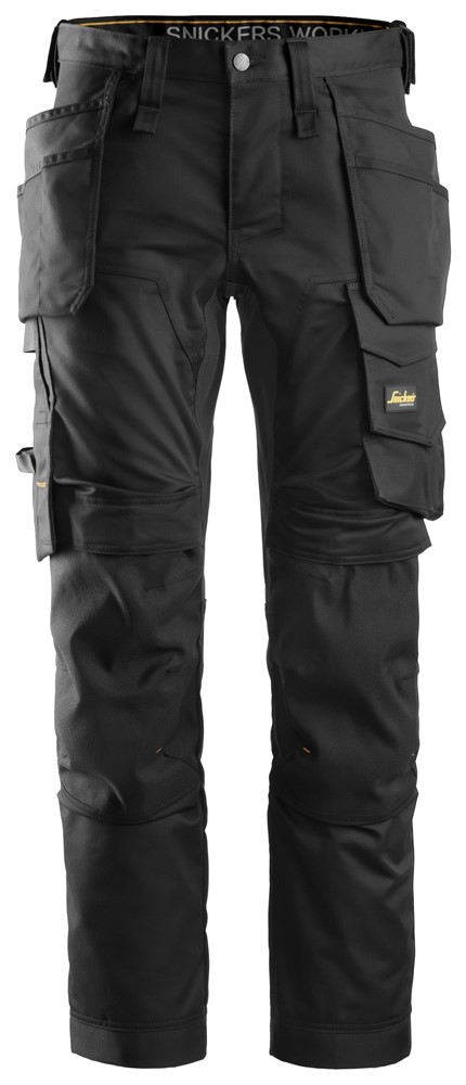 Snickers AllroundWork Stretch Werkbroek met Knie-Holsterzakken