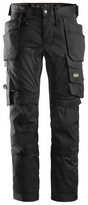 Snickers AllroundWork Stretch Werkbroek met Knie-Holsterzakken