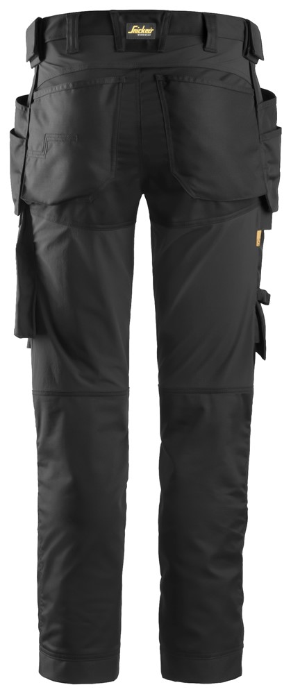 Snickers AllroundWork Stretch Werkbroek met Knie-Holsterzakken