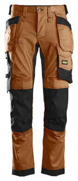 Snickers AllroundWork Stretch Werkbroek met Knie-Holsterzakken