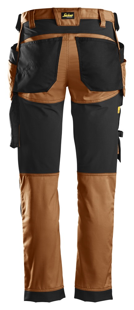 Snickers AllroundWork Stretch Werkbroek met Knie-Holsterzakken