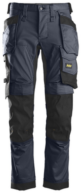 Snickers AllroundWork Stretch Werkbroek met Knie-Holsterzakken