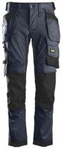 Snickers AllroundWork Stretch Werkbroek met Knie-Holsterzakken