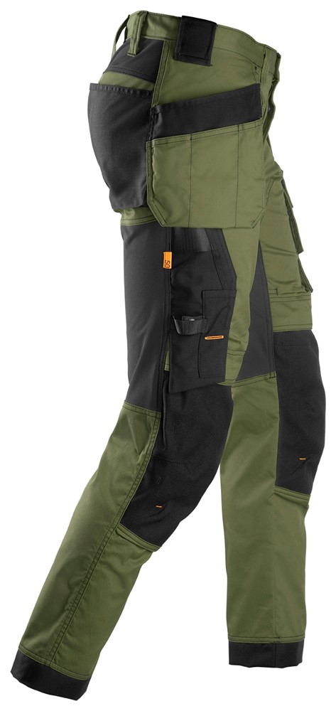 Snickers AllroundWork Stretch Werkbroek met Knie-Holsterzakken