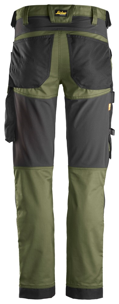 Snickers AllroundWork Stretch Werkbroek met Kniezakken